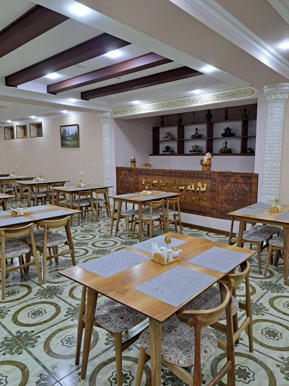 Caravan Plaza Inn Boutique Buchara Exteriör bild